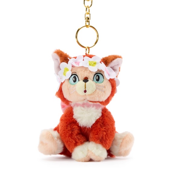 Disney Accessories - Disney Store Japan Dinah Small Soft Toy Keyring, Alice in Wonderland - 12.5cm